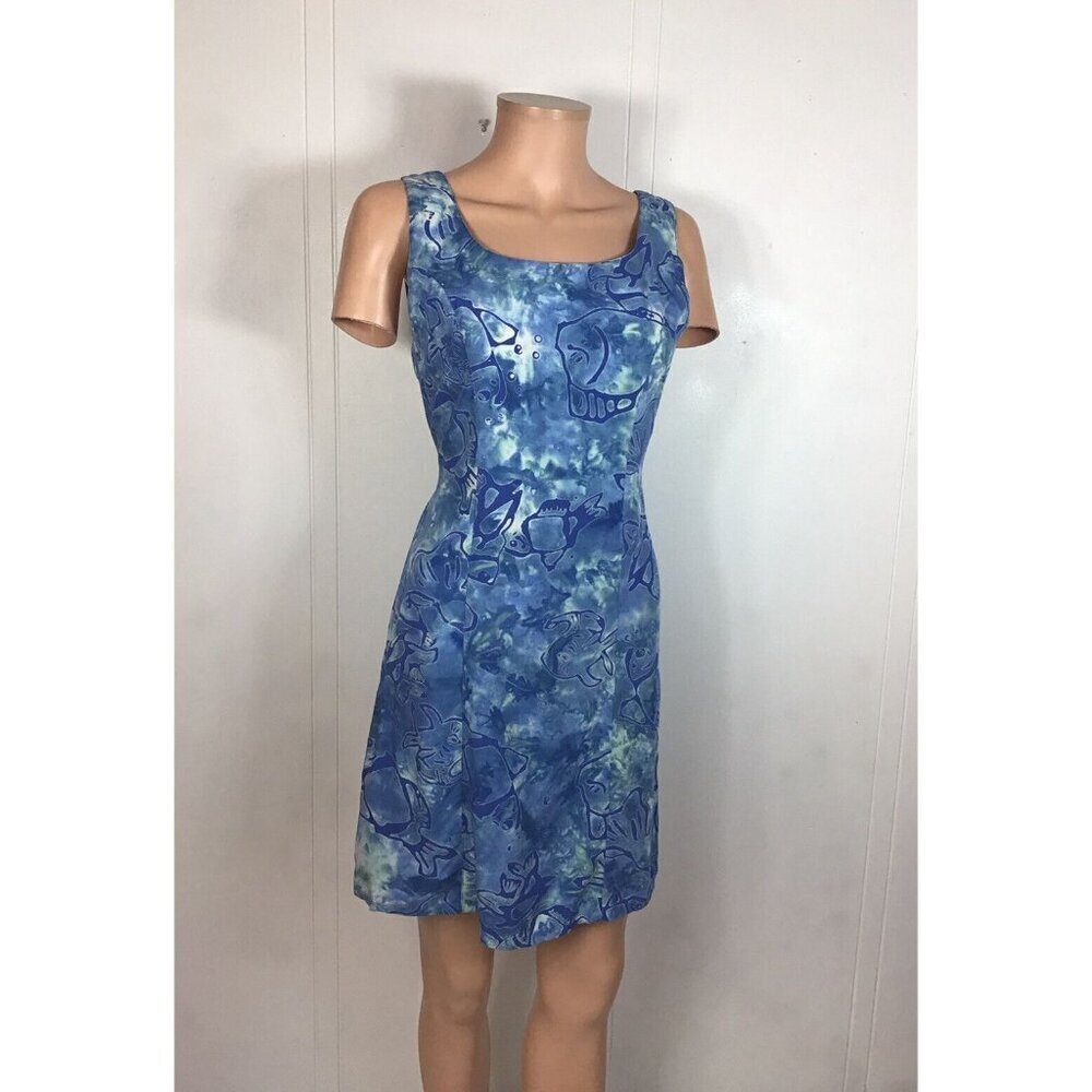 PUDDING SHOP Batik Summer Dress Womens 2